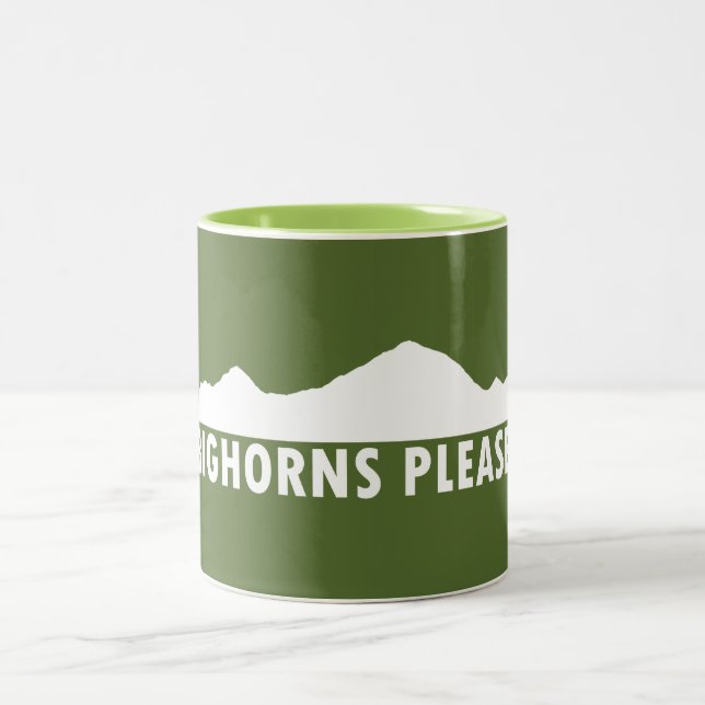Tasse 2 Couleurs Bighorns S'Il Vous Plaît (Centre)