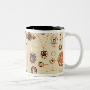 Tasse 2 Couleurs Bijoux du "catalogue de Tiffany", 1890