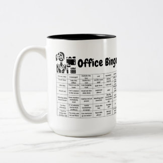 Tasse 2 Couleurs Bingo Office