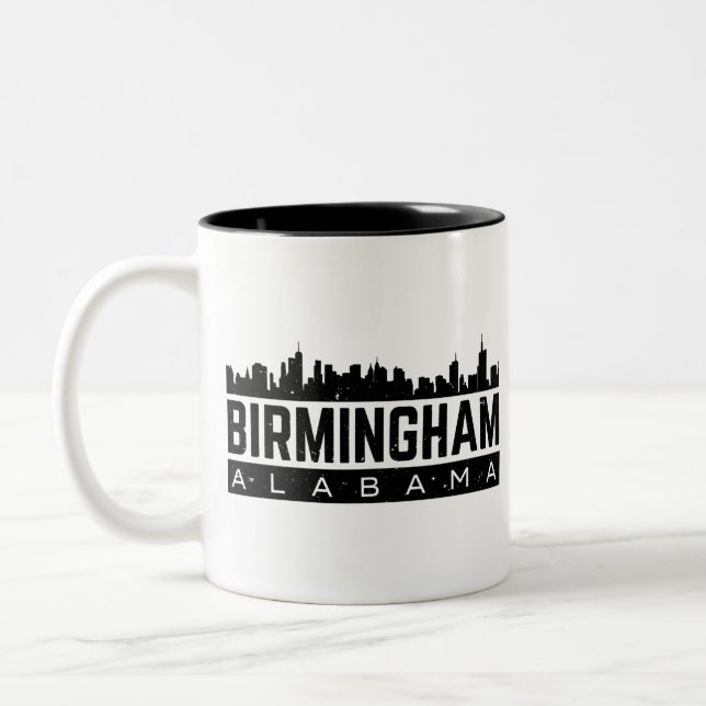 Tasse 2 Couleurs Birmingham Alabama (Gauche)