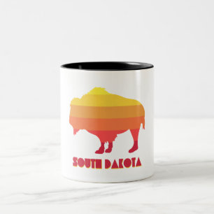 Tasse 2 Couleurs Bison du Dakota du Sud