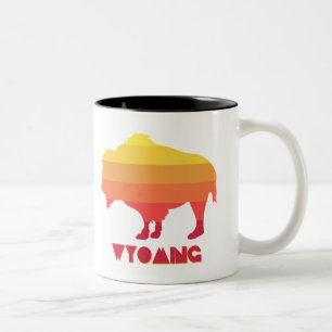 Tasse 2 Couleurs Bison du Wyoming