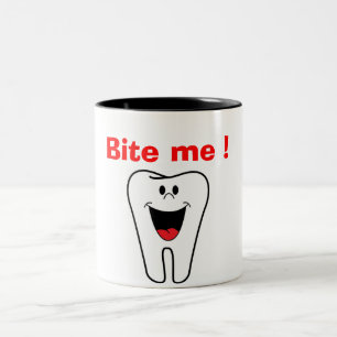 TASSE 2 COULEURS "BITE ME" DUR