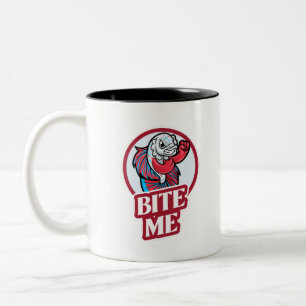 Tasse 2 Couleurs Bite-moi