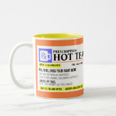 Tasse 2 Couleurs Bizarre de thé chaud (Gauche)