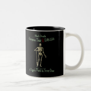 Tasse 2 Couleurs Black Death European Tour