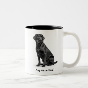 Tasse 2 Couleurs Black Lab personnalisé “Je vous possède”