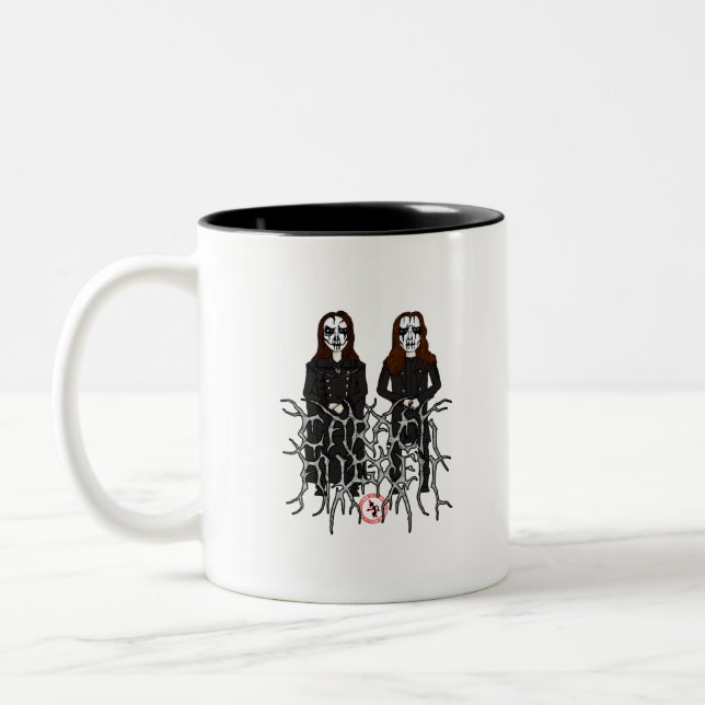 Tasse 2 Couleurs Black Metal Holanda (Gauche)