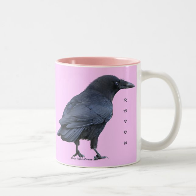 Tasse 2 Couleurs Black Raven Birdlovers Collection III (Droit)