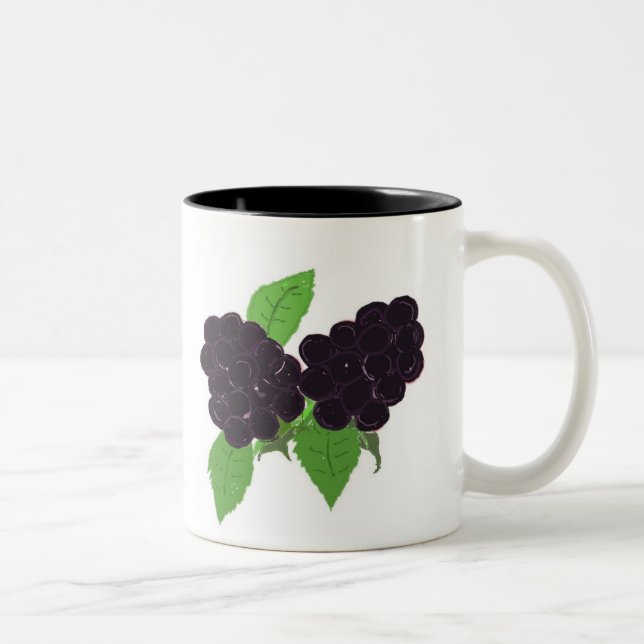 Tasse 2 Couleurs Blackberry (Droit)