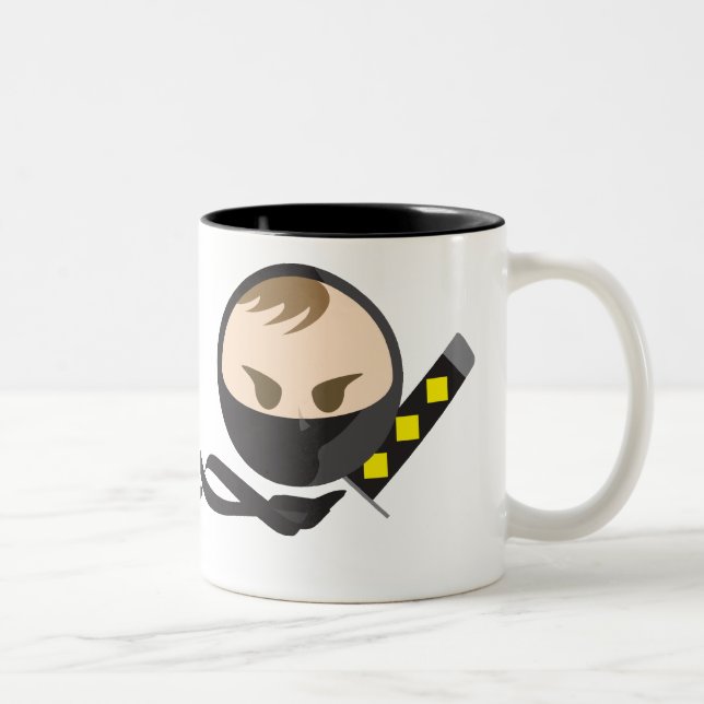 Tasse 2 Couleurs BlackNinja (Droit)