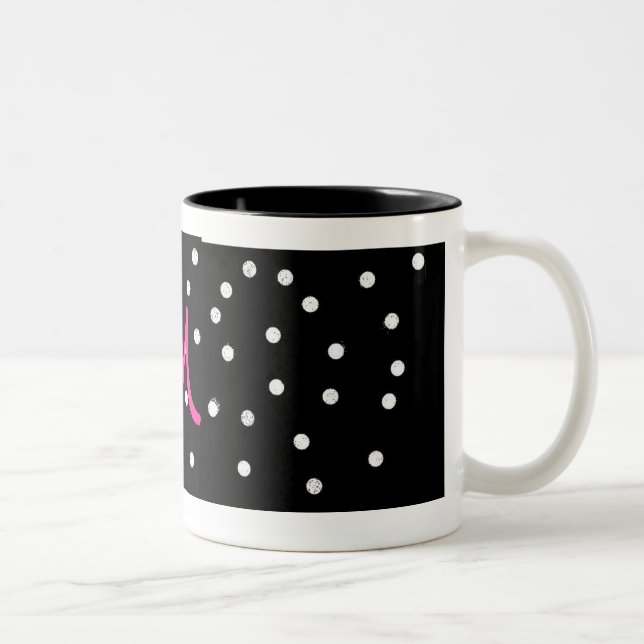 Tasse 2 Couleurs blackwhite, blackwhite, M (Droit)