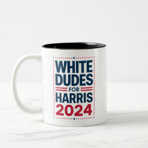Tasse 2 Couleurs Blancs Pour Harris-2024