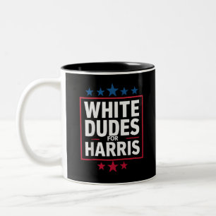 Tasse 2 Couleurs Blancs pour Kamala Harris Présidente 2024