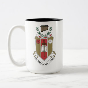 Tasse 2 Couleurs Blason de la Fraternité musicale Sigma Alpha Iota