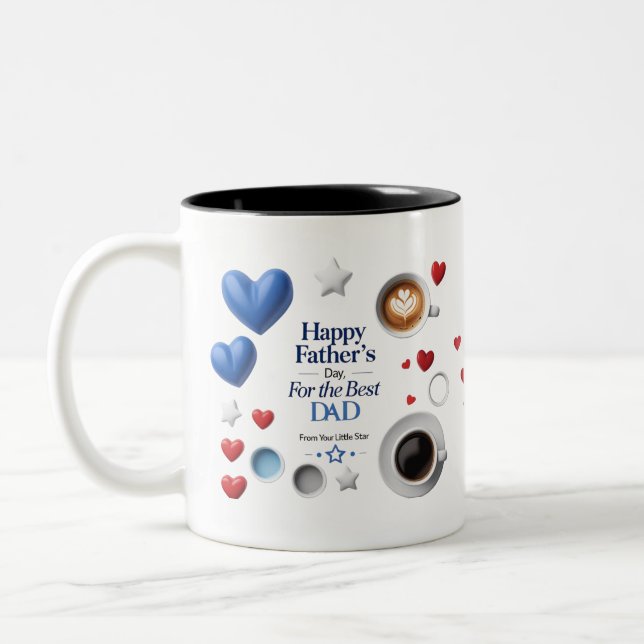 Tasse 2 Couleurs Blend en gras - (Gauche)