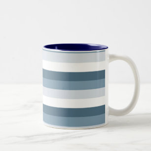 Tasse 2 Couleurs Bleu et blanc