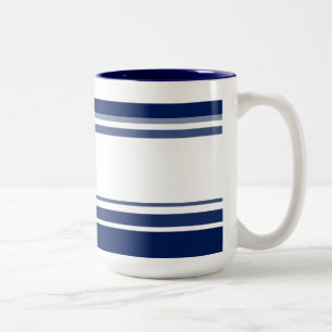 Tasse 2 Couleurs Bleu et blanc