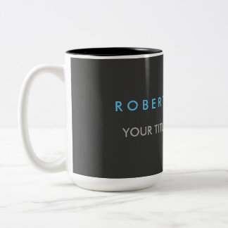 Tasse 2 Couleurs Bleu gris tendance