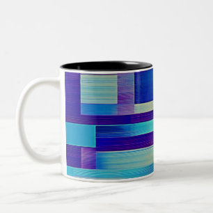 Tasse 2 Couleurs bleus riches