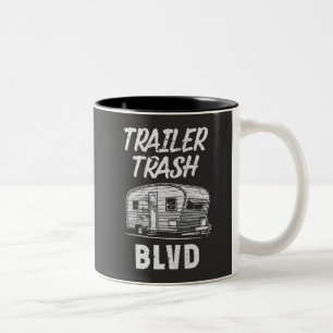 Tasse 2 Couleurs Blocs de déchets de la remorque