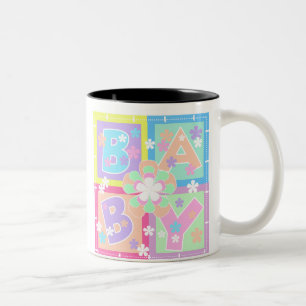 Tasse 2 Couleurs Blocs Pastel Bébé