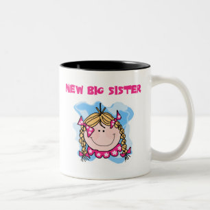Tasse 2 Couleurs Blond Girl New Big Sister