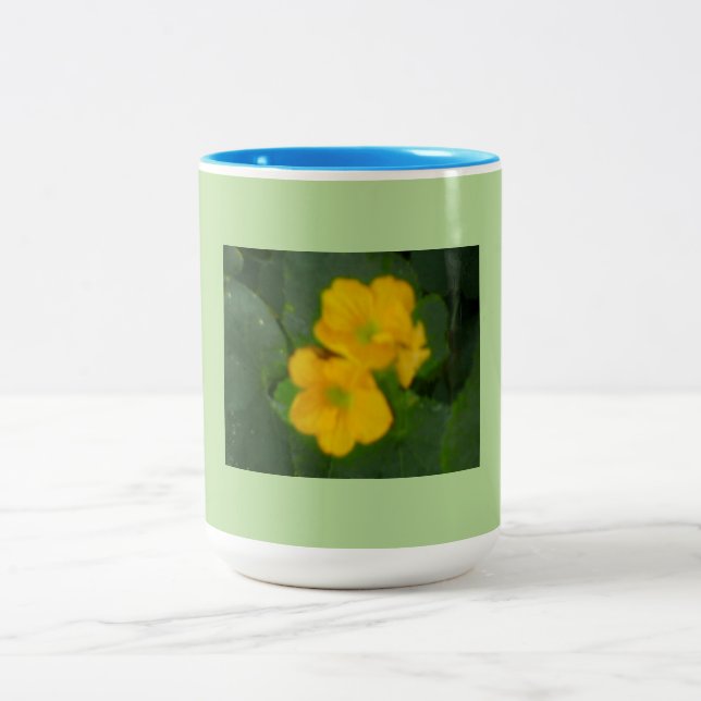 Tasse 2 Couleurs Blooms de Cantaloue (Centre)