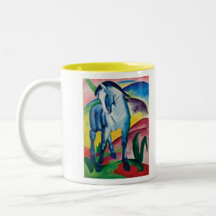 Tasse 2 Couleurs Blue Horse I par Franz Marc