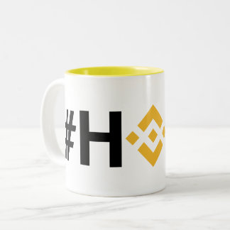 Tasse 2 Couleurs BNB : La liaison HODL à deux tonalités