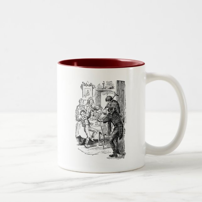 Tasse 2 Couleurs Bob et Tim minuscule (Droit)
