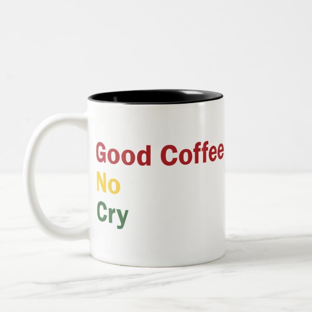 Tasse 2 Couleurs BobCoffee (Gauche)