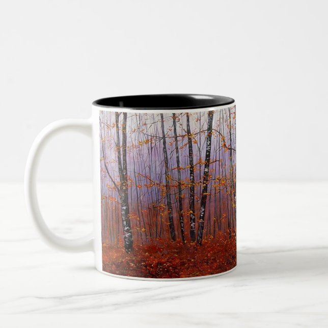 TASSE 2 COULEURS "BOIS AUDUBON" (Gauche)