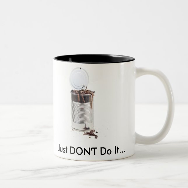 Tasse 2 Couleurs Boîte de vers (Droit)