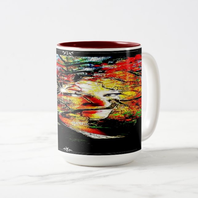 Tasse 2 Couleurs Bonbons d'automne (Devant droit)