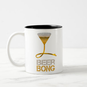 Tasse 2 Couleurs Bong à bière pour le spring break et l'enterrement