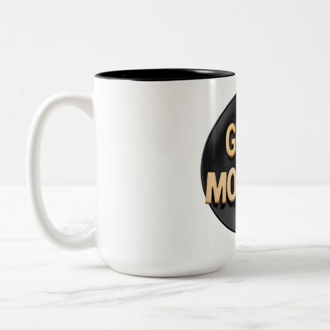 Tasse 2 Couleurs Bonjour (Gauche)