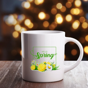 Tasse 2 Couleurs Bonjour saison printemps