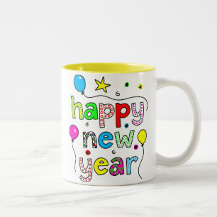 Tasse 2 Couleurs Bonne année