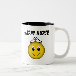Tasse 2 Couleurs Bonne infirmière de visage