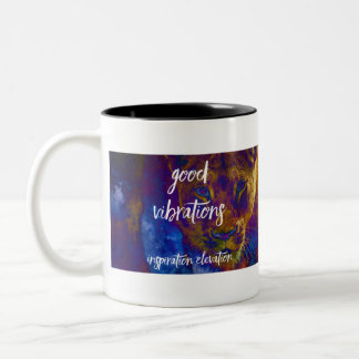 Tasse 2 Couleurs Bonnes vibrations