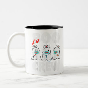 Tasse 2 Couleurs Boo Boo Crew Nurse Halloween Nurse for Women Men