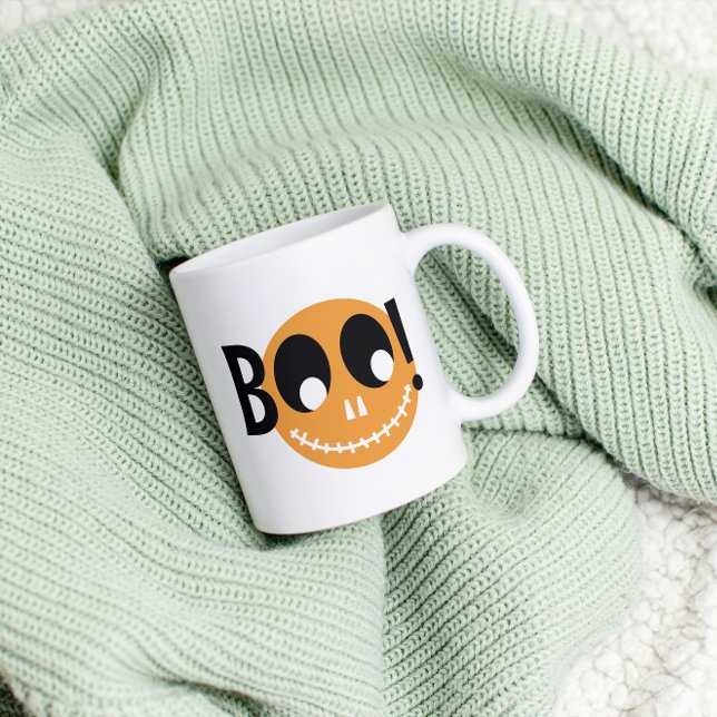 Tasse 2 Couleurs Boo Halloween (boo halloween mug)