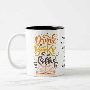 Tasse 2 Couleurs Book Lover, Reader, Don pour Booknerd