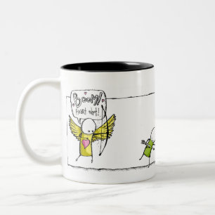 Tasse 2 Couleurs BOOM ! Tir de coeur
