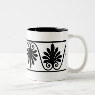Tasse 2 Couleurs Bordure vintage