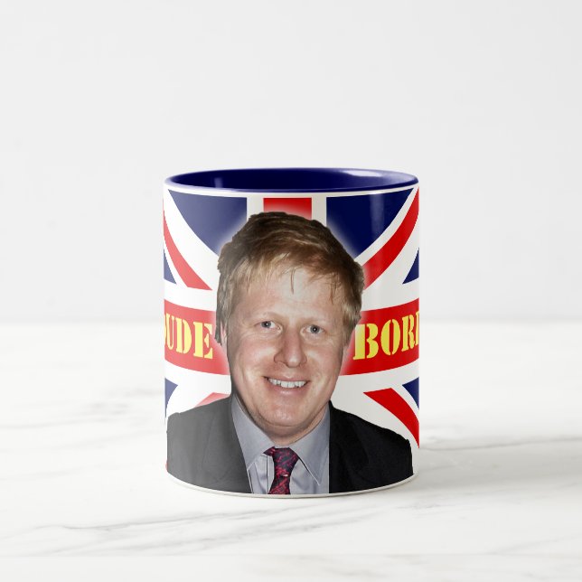 Tasse 2 Couleurs Boris Johnson DUDE (Centre)