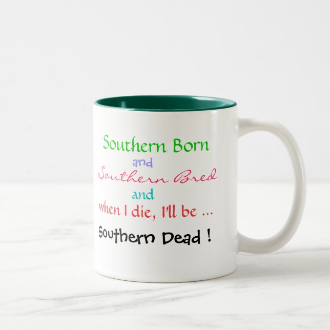 Tasse 2 Couleurs Born Sud et Bred Sud ... (Droit)