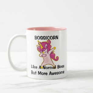 Tasse 2 Couleurs Bossicorn Like A Normal Boss But More Awesome