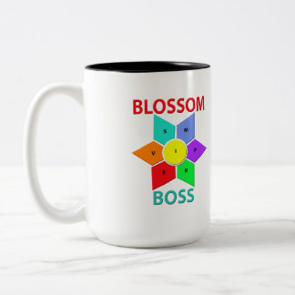 Tasse 2 Couleurs Bossom BossMug à deux tons, 15 oz